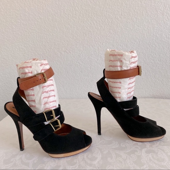 Lanvin buckle ankle strap sandals - Picture 4 of 7